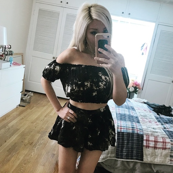 Dresses & Skirts - Two Piece Tie-Dye Galaxy Set